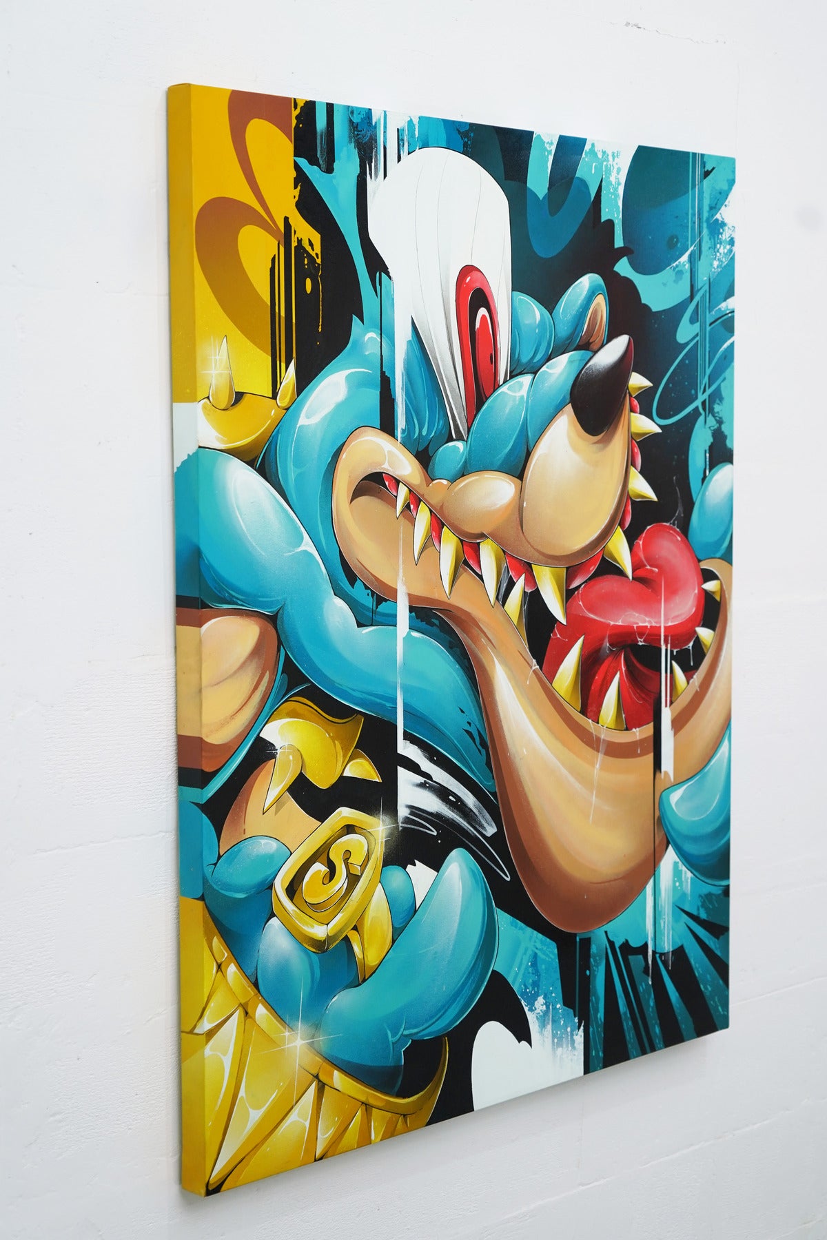 Twisted Tiger - Canvas Painting